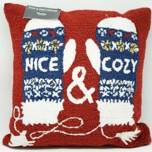 Nice & Cozy 18" Holiday Christmas Decor Pillow